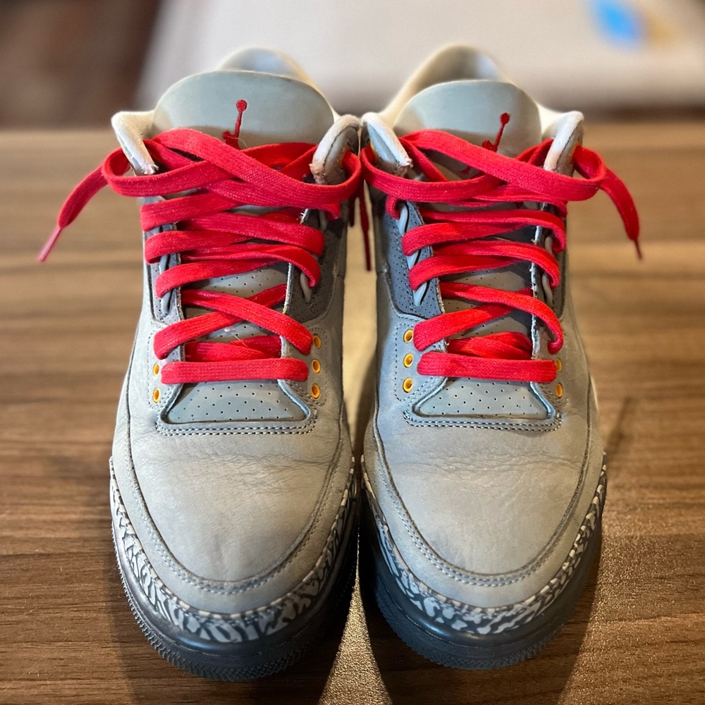Jordan 3 “Cool Grey”.  Size 8
